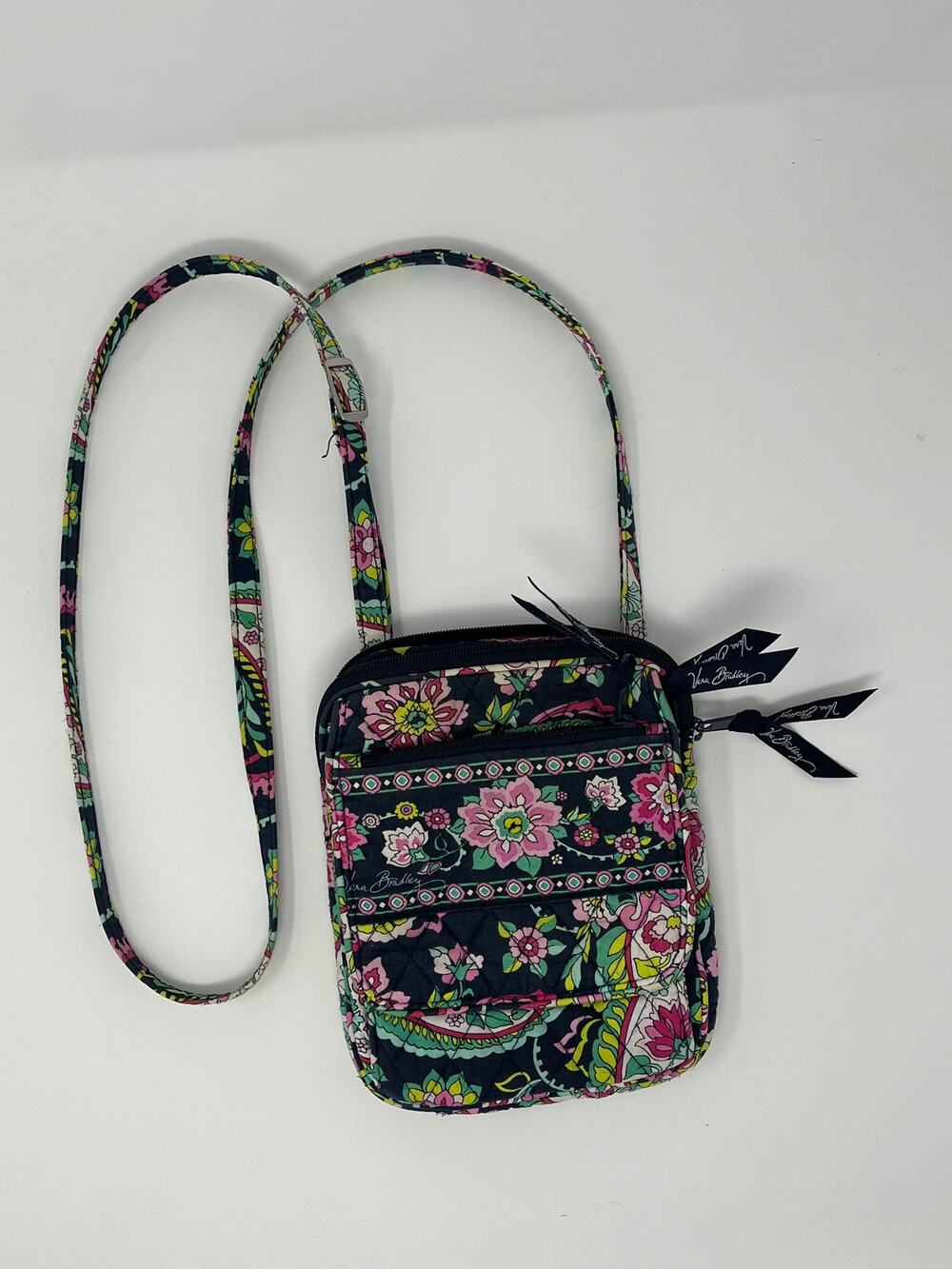 Vera Bradley Petal Paisley Crossbody Petite Travel